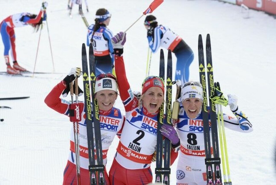 Johaug ble skidronningen i Falun etter knockout på 3-mila Medaljekvinnene_UP34531-648x432.jpg