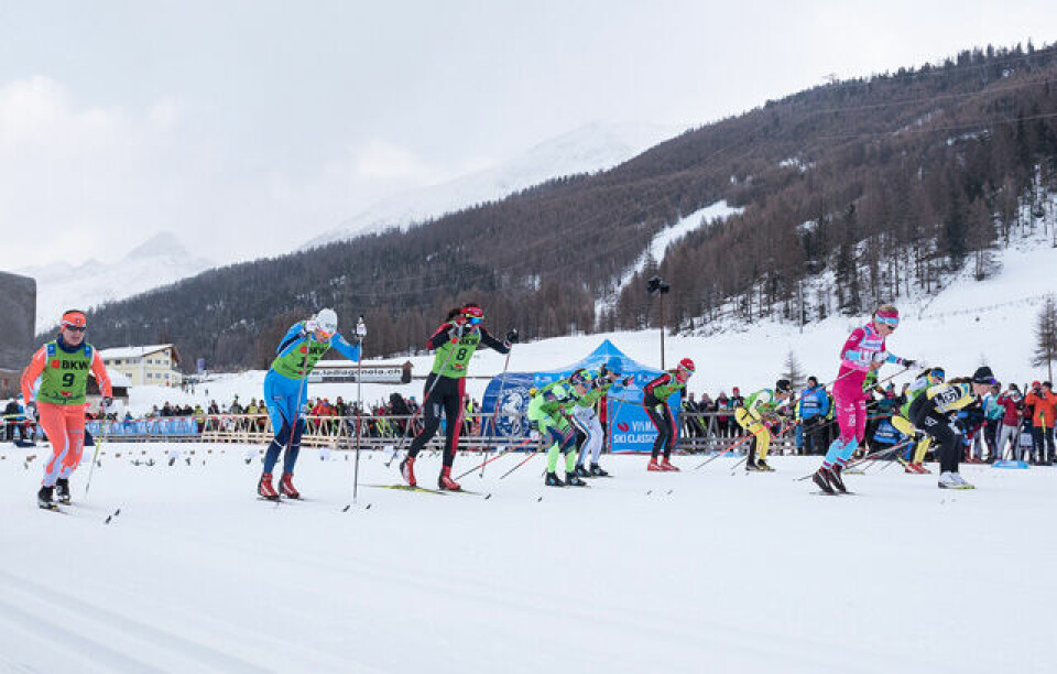 Eliassen vant spurtduell i La Diagonela, ny seier til Norgren Kvinnene_startet_10min_foer_gutta_Foto_Arrangoeren_FMO160123_5234.jpg
