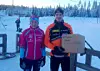 Vinnerne av Budorrennet 2016: Solfrid Braathen og Torgeir Skare Thygesen. (Foto: Atle Ruud, Nordbygda/Løten Ski)