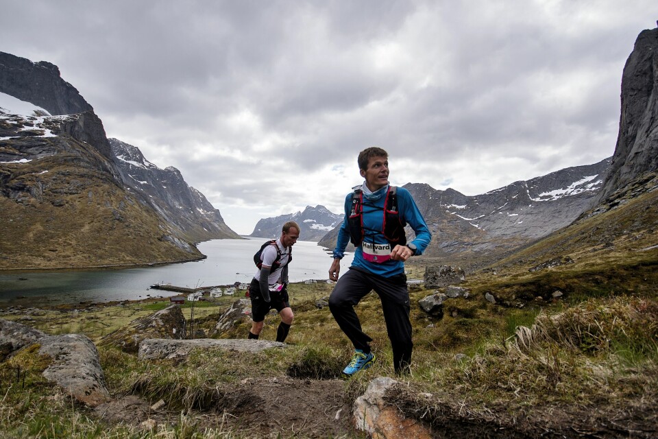 Hallvard Schjølberg i fantastiske omgivelser. (Foto: Kai-Otto_Melau) Hallvard Schjølberg i fantastiske omgivelser. (Foto: Kai-Otto_Melau)
