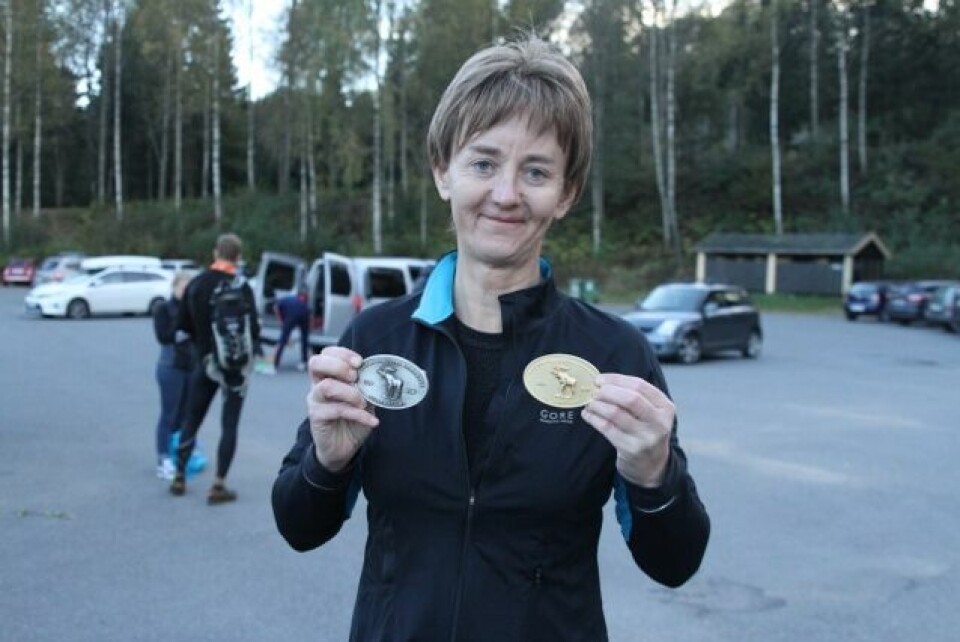 Fägersten vant NUC200 på 44 timer - Skotheim vant 100 km IMG_2227_Jannicke_med_Beltespenner (640x427).jpg