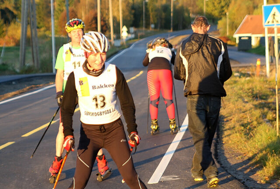 Den 10. rulleskikarusellen i mål