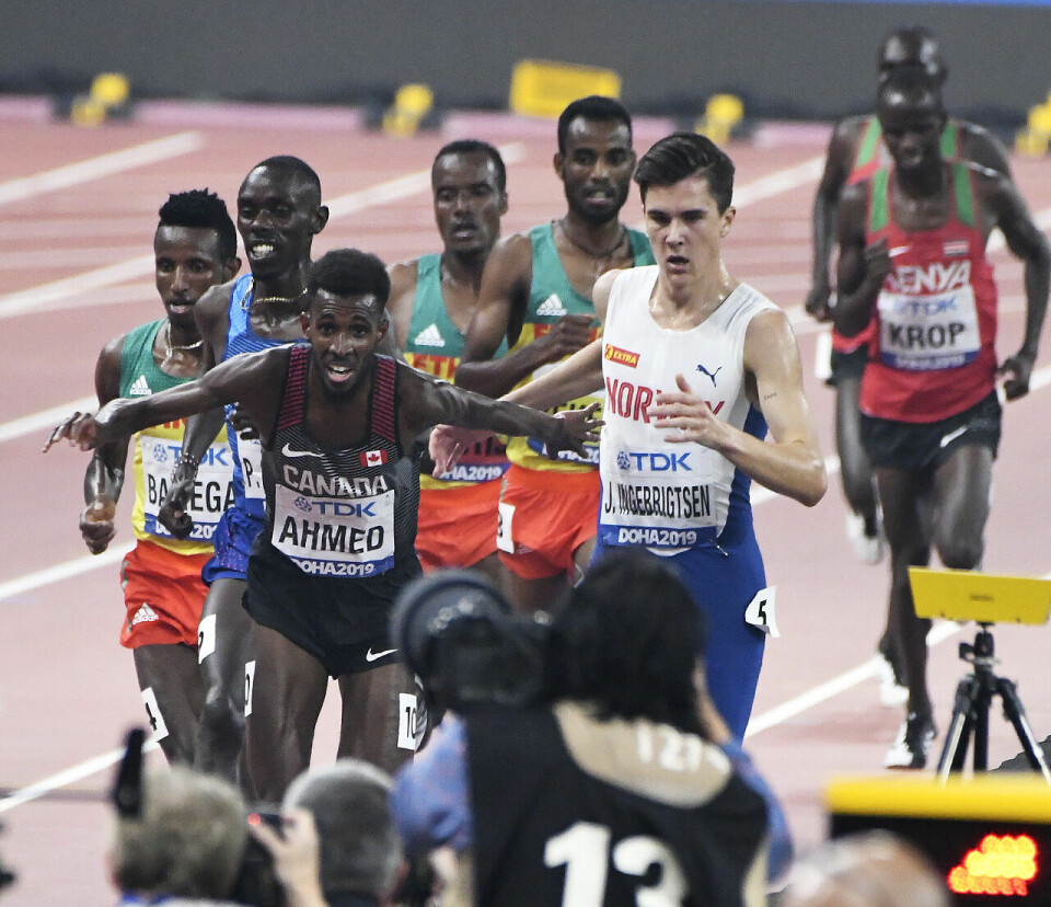 Jakob gikk for gull - stolt over femteplass i 5000 m-finalen 5000-ahmed-nesten-fall_50D1278.jpg