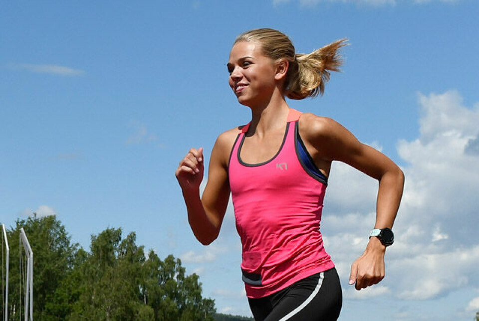Stine Wangberg har bevart den gode formen hun viste da hun tok sølv i U18-EM. Nå ble det én første- og én andreplass i den nordiske juniorlandskampen. (Arkivfoto: Bjørn Johannessen) Stine Wangberg har bevart den gode formen hun viste da hun tok sølv i U18-EM. Nå ble det én første- og én andreplass i den nordiske juniorlandskampen. (Arkivfoto: Bjørn Johannessen)