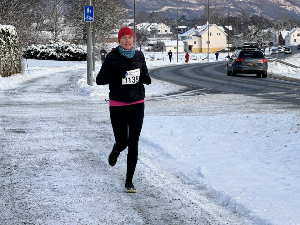 Grimstadvatnet Rundt under vinterlige forhold Beate_Helseth