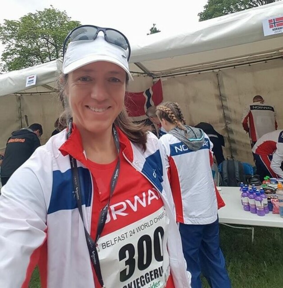 Imponerende 10. pl. til Taranger i VM 24-timers, Skjeggerud nr. 21 Guro_selfie_VM (629x640).jpg