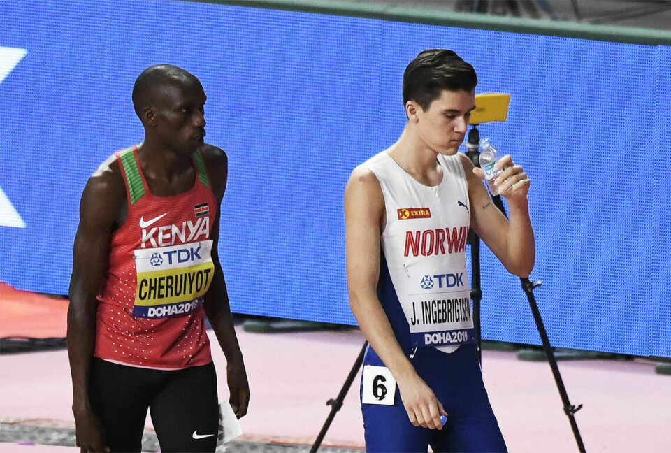 Jakob Ingebrigtsen klar for OL-finale på 1500 m Jakob Ingebrigtsen har kommet stadig nærmere Timothy Cheruiyot. På søndag blir det et nytt møte der både dagsform og taktikk kan bli avgjørende. (Foto: Bjørn Johannessen)