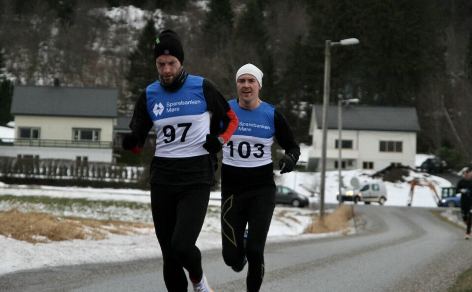 Utfordrende forhold under Grimstadvatnet Rundt Nummer_tre_and_nummer_fire