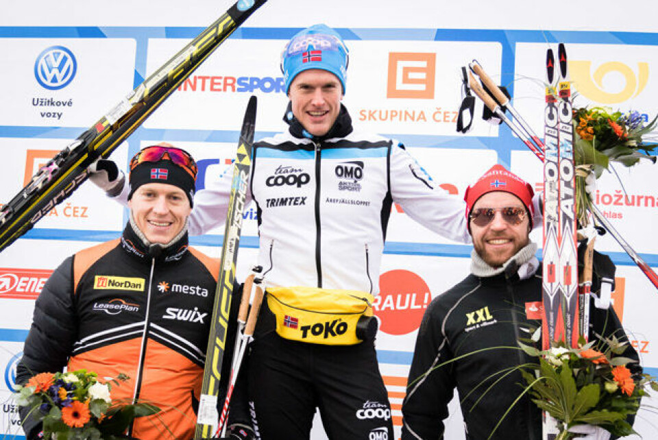 Ti norske blant de tolv beste i Ski Classics i Jizerska Padesatka Herrepallen_ingress_Jizerska4_Jizerska4