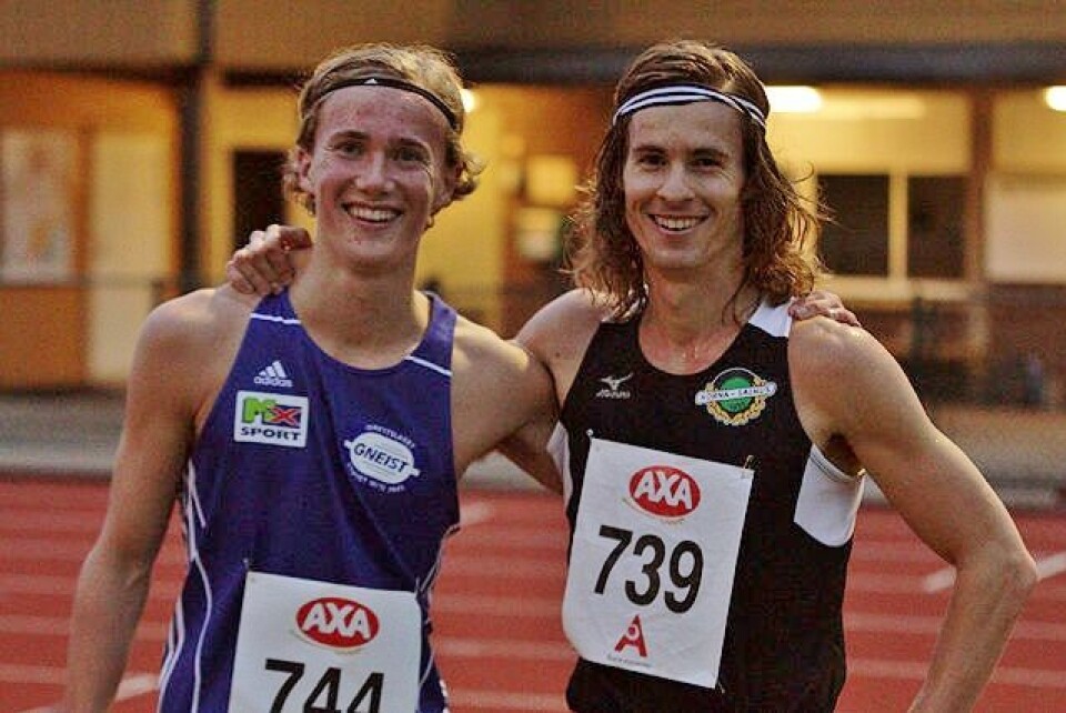 Beste 1500 m på Fana Stadion på over 20 år 5907849_3616592_redigert