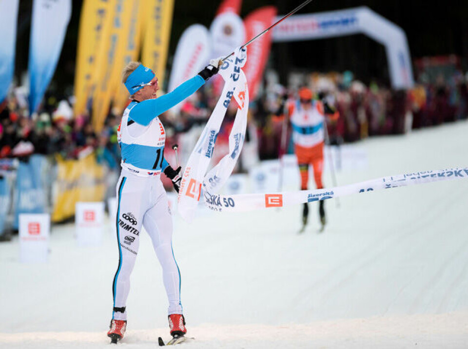 Ti norske blant de tolv beste i Ski Classics i Jizerska Padesatka Morten_Eide_Pedersen_Jizerska2.jpg