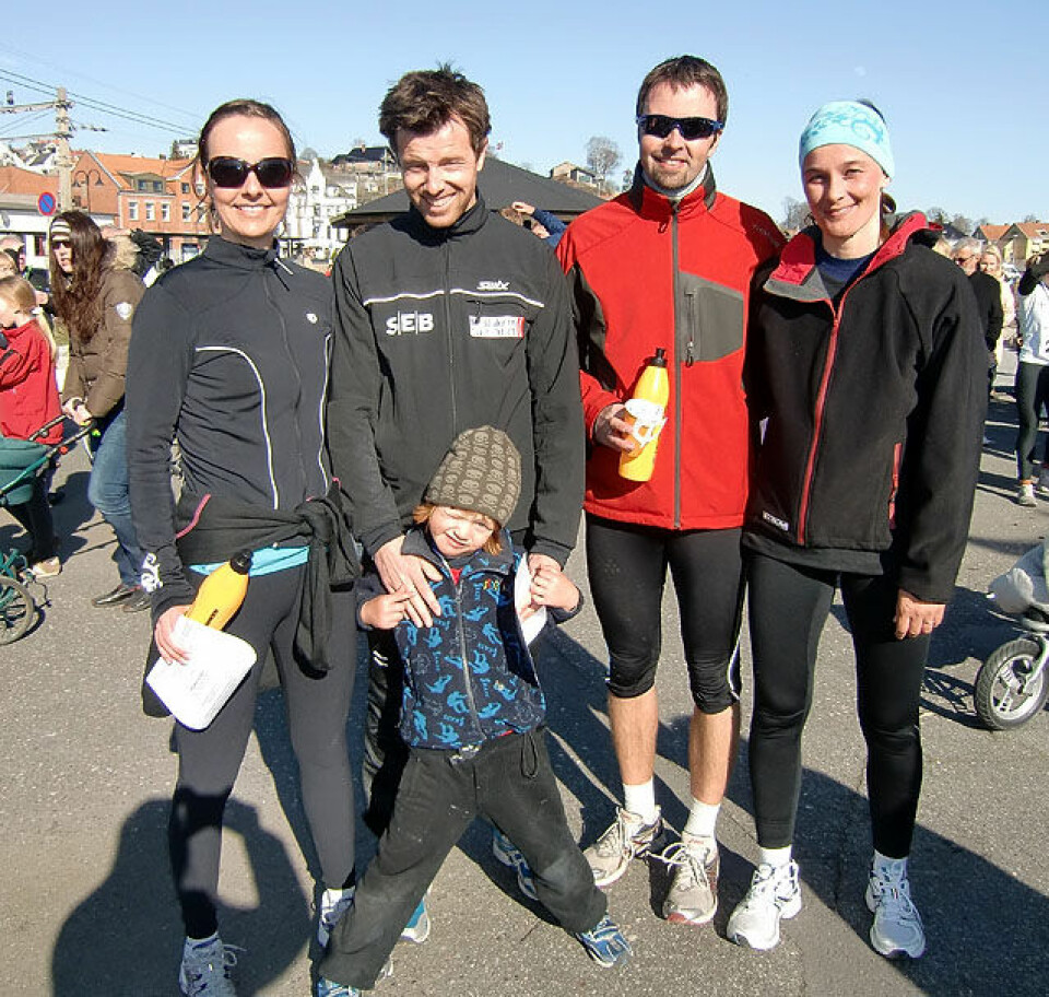 Larviksløpet i nydelig vårsol I_sola_Etter_Larviksloepet_CIMG0018