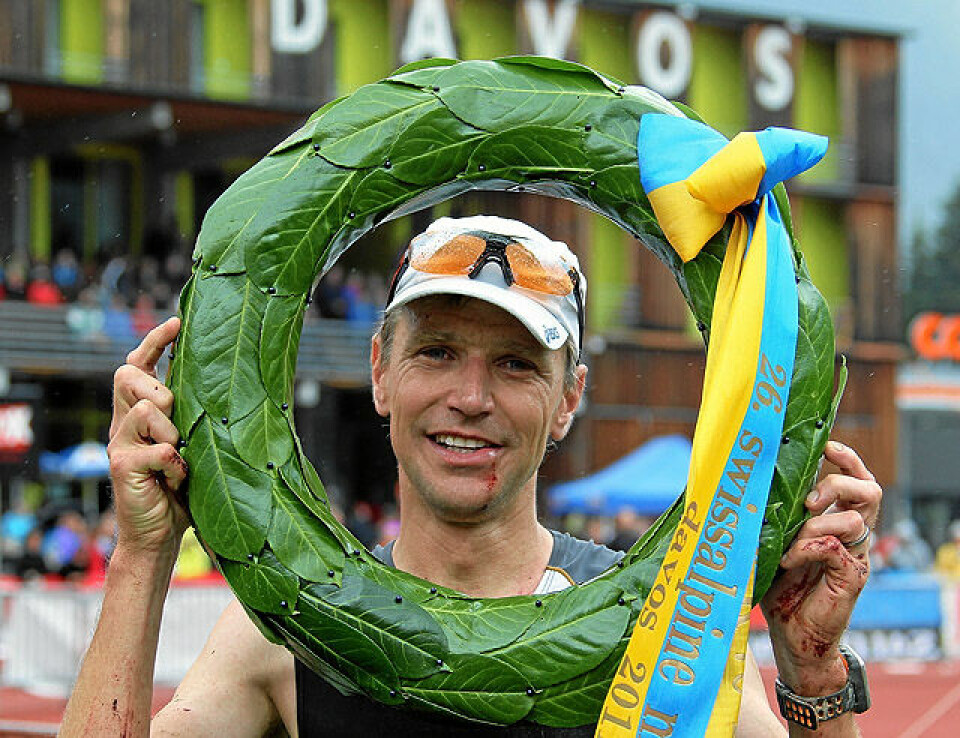 Trond Idland vant Swiss Alpine Maraton AMAF1928
