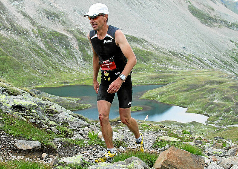 Trond Idland vant Swiss Alpine Maraton AMAG0047