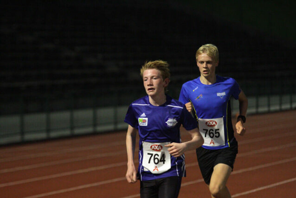 Beste 1500 m på Fana Stadion på over 20 år andre.jpg
