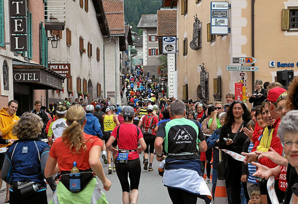 Trond Idland vant Swiss Alpine Maraton AMAG0032