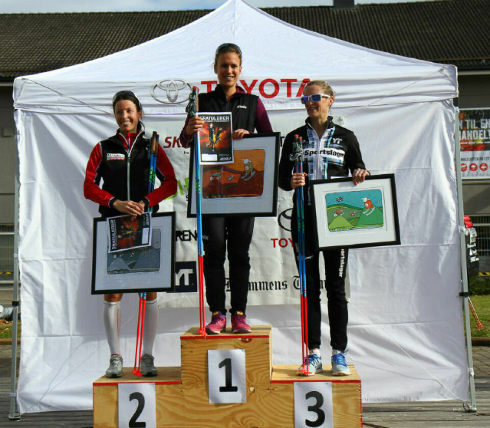 Rekorddeltakelse i Montebelloløpet pallen_Trippelen_kvinner_IMG_7812.jpg
