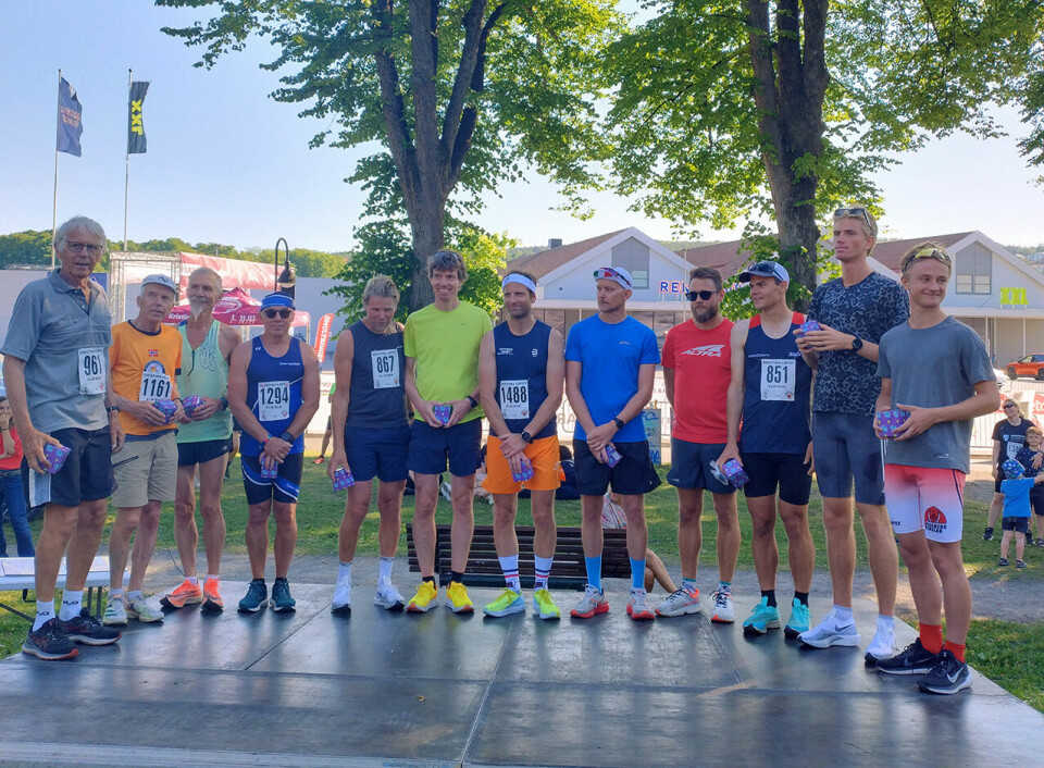 Løpefest i Tønsberg da Kristinaløpet ble arrangert for 41. gang Bilde 6 5 km menn.jpg