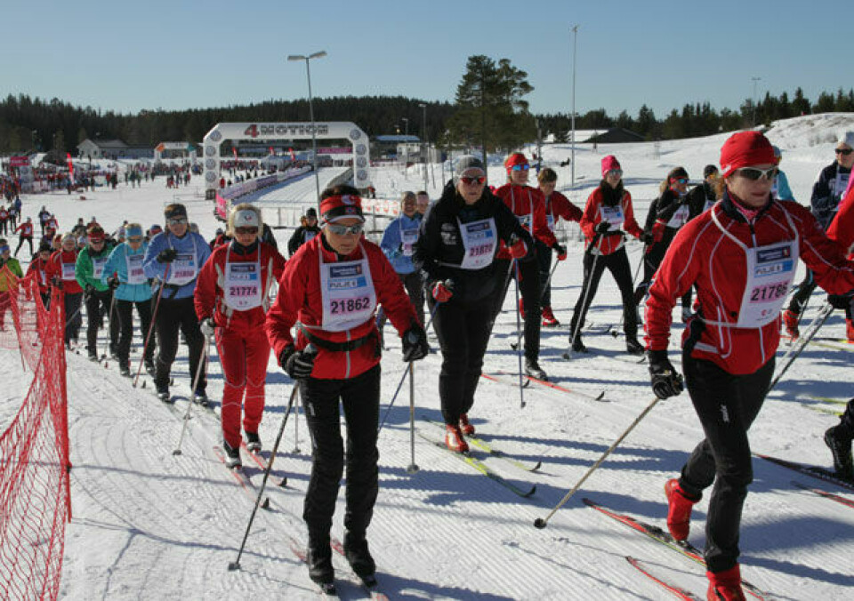 Supre forhold for 1870 jenter og damer i Ingalåmi IngaLaami-112_Start.jpg
