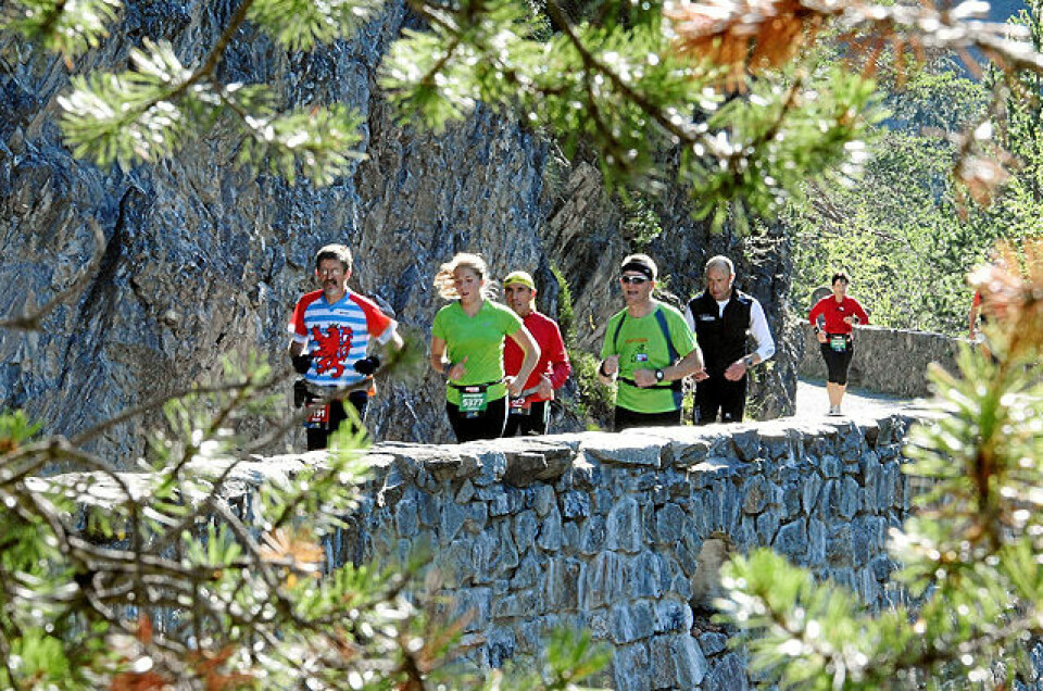 Trond Idland vant Swiss Alpine Maraton AMAG0016