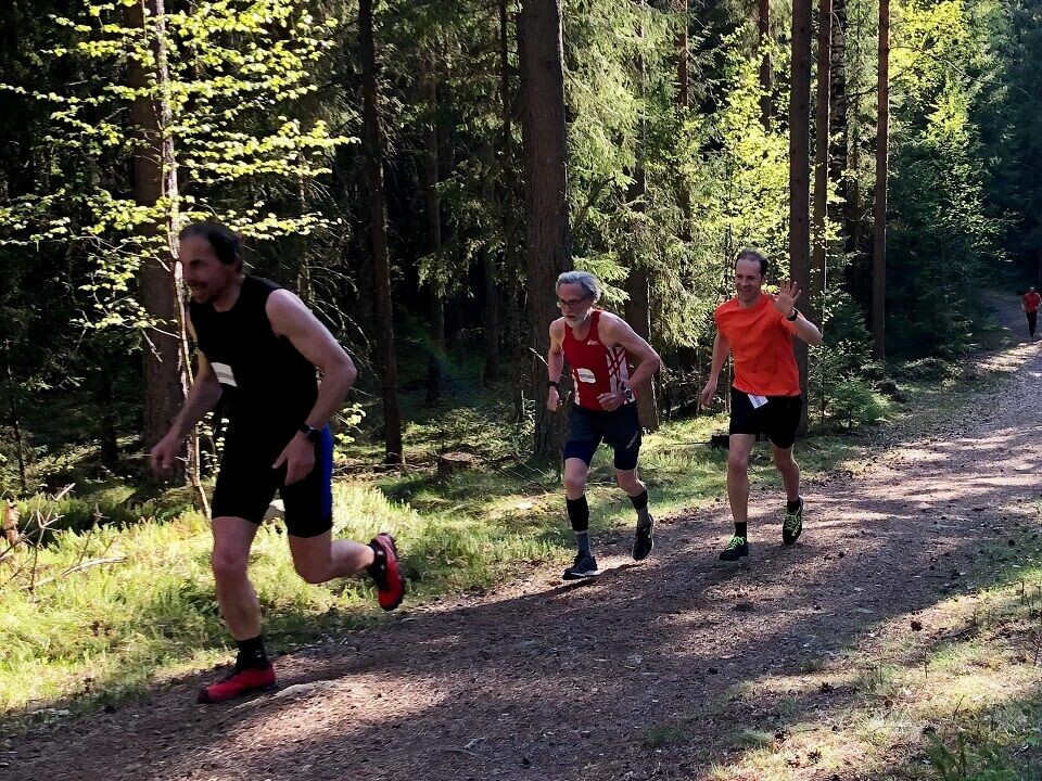 Vinner av kort løype, Øystein Syversen, Oppstad IL i midten sammen med Jan Erik Mathiassen (til v.) og Finn Ansgar Haneberg som begge løp den lengste distansen på Ilseng. (Foto: Marit Aamdal) Vinner av kort løype, Øystein Syversen, Oppstad IL i midten sammen med Jan Erik Mathiassen (til v.) og Finn Ansgar Haneberg som begge løp den lengste distansen på Ilseng. (Foto: Marit Aamdal)