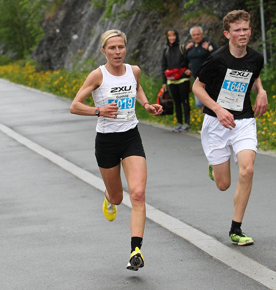 Annie Bersagel slo nesten alle gutta i Fornebuløpet Gunhild_Halle_Haugen_4500m_A20G1431.jpg