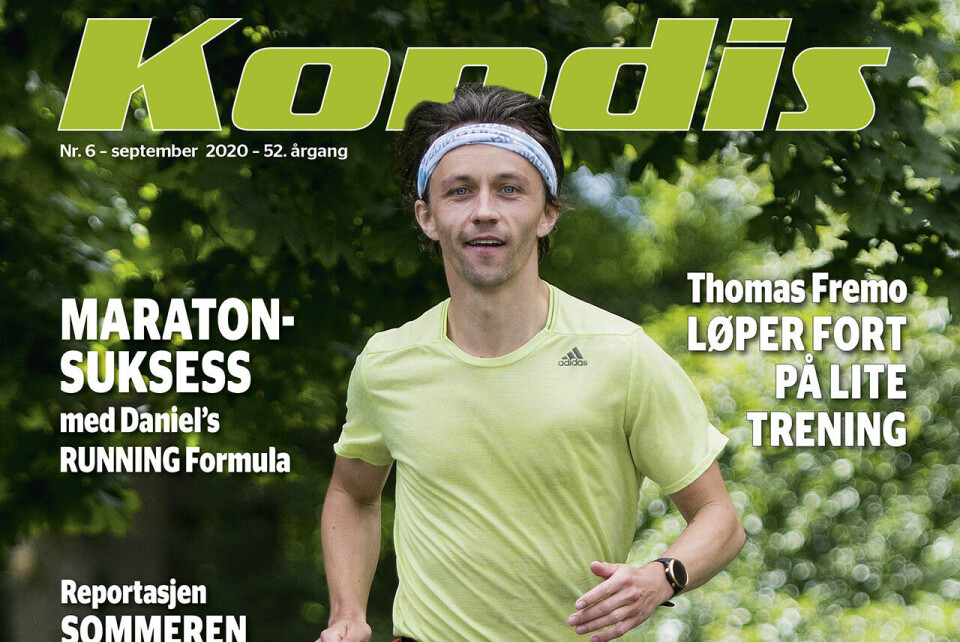 Sondre Lerche har løpt maraton på 3.02.22 og trener målbevisst for å komme under den magiske grensa. (Foto: Bjørn Johannessen) Sondre Lerche har løpt maraton på 3.02.22 og trener målbevisst for å komme under den magiske grensa. (Foto: Bjørn Johannessen)