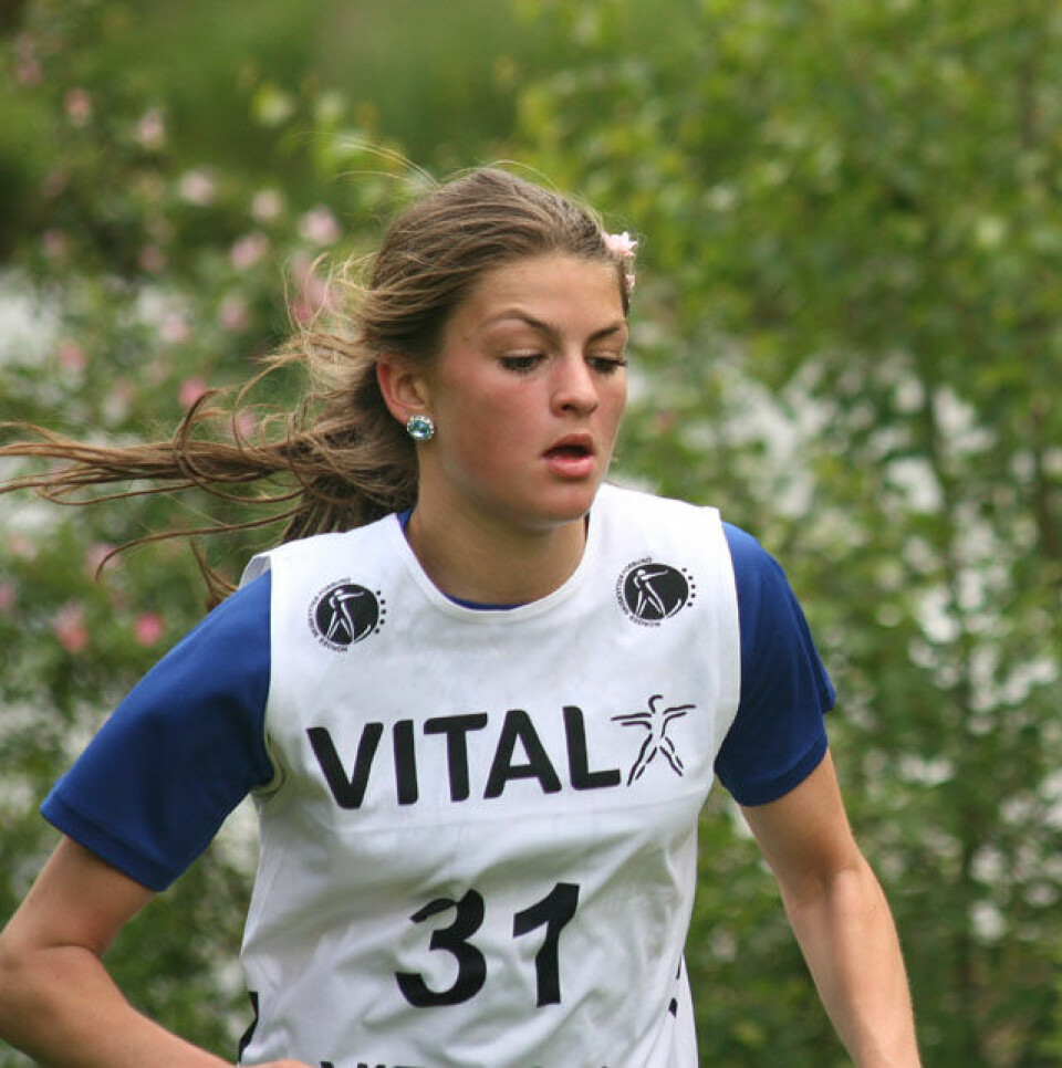 Marit Eide satte løyperekord Hellesyltloepet_2010_kvinnevinner