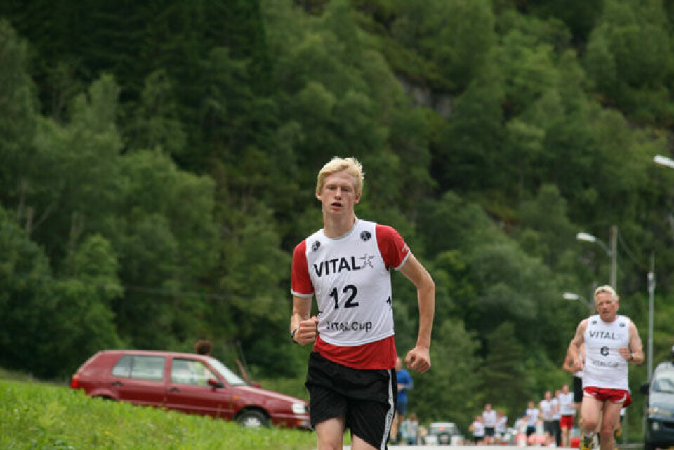 Marit Eide satte løyperekord Hellesyltloepet_2010_Flo