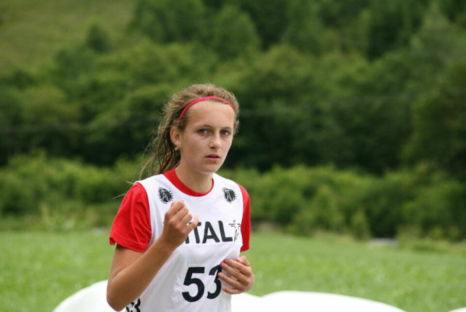 Marit Eide satte løyperekord Hellesyltloepet_2010_Inga_Vik