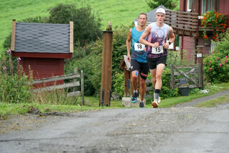 Fra Langleden i fjor der Simen Teigum Slettede fra Skjåk IL (15) ble vinner med tiden 2:09:54, 22 sekunder foran Lars Berger fra Øyer-Tretten IF med startnummer 18. null