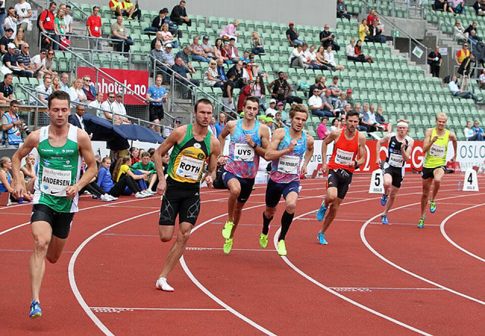 Andreas Roth nr. 2 på 800 m - sørafrikansk vinner løp på 1.48,98 800m_nasjonal_640_ingress_A20G8718