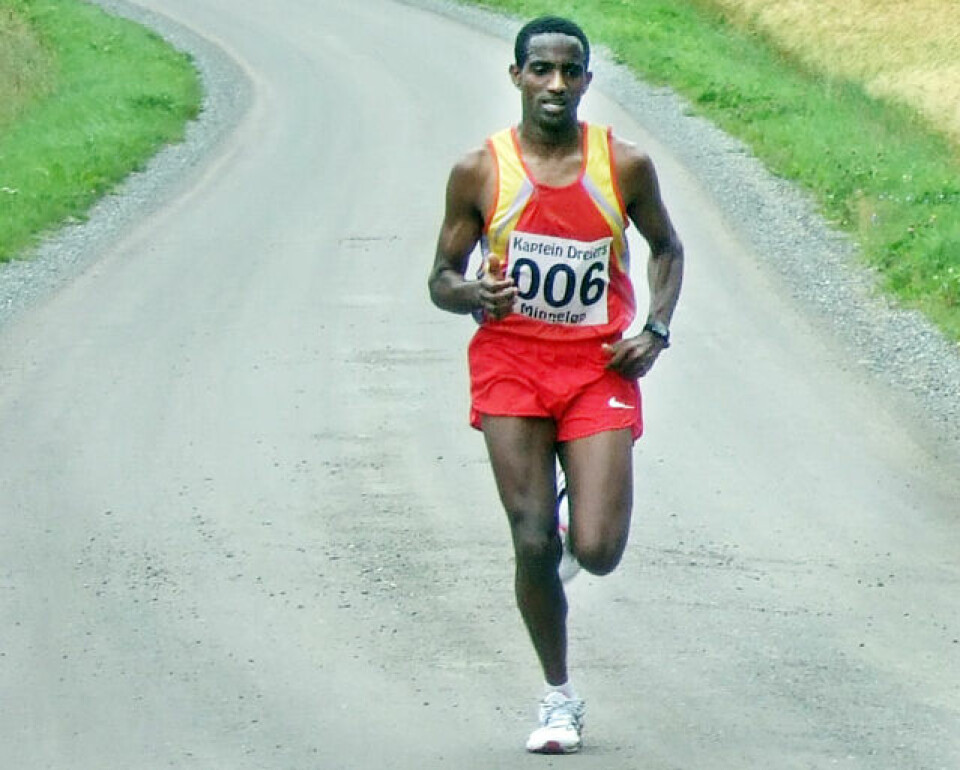 Vant på første forsøk i Sunndal TeklyaAbrahaTekeste