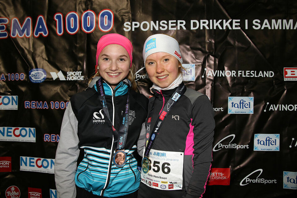 Gode løpstider i løype som gikk over tribunen i Vinterkarusellen 3J6A6007_960.jpg