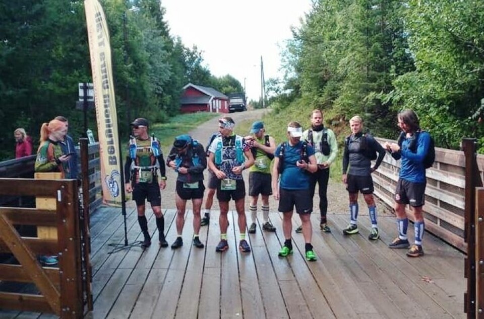 7 løpere fullførte Bérghem Ultra Trail i Hedmarksmyra Starten.jpg
