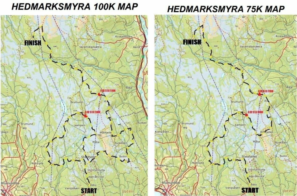 7 løpere fullførte Bérghem Ultra Trail i Hedmarksmyra Hedmarksmyra_kart.jpg