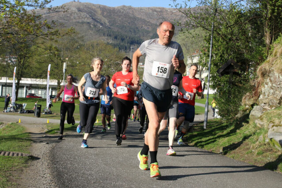 Arthur Lillefosse er en ekte veteran med over 1500 fullførte mosjonsløp Arthur Lillefosse er en ekte veteran med over 1500 fullførte mosjonsløp