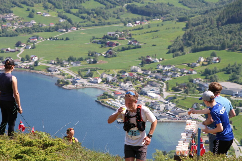 Blåfelden rett opp byr på 842 høydemeter lørdag 11. juni Sigve_Foto Ole Magne Kvalsvik.jpg