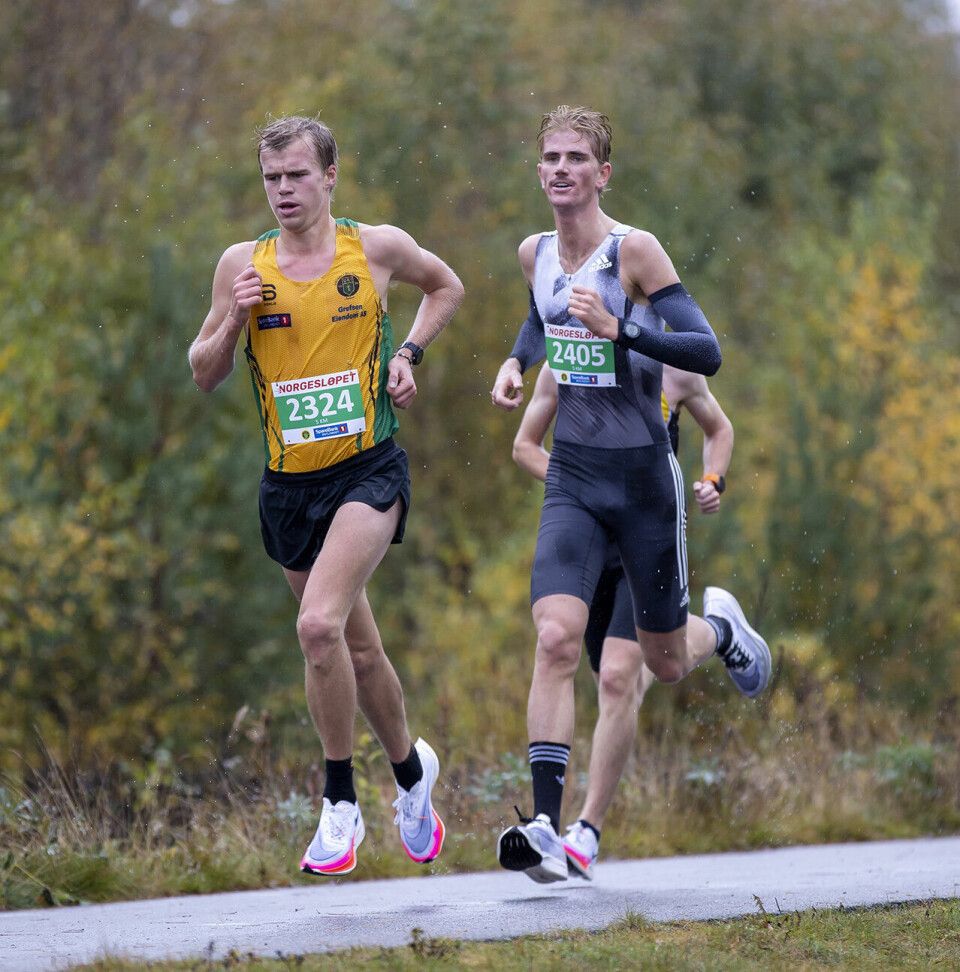 Fyldige felt og gode tider i Norgesløpet på Jessheim 10km-Sigurd-Ruud-Skjeseth-Jonatan-Vedvik-Trym-Toennesenl.jpg