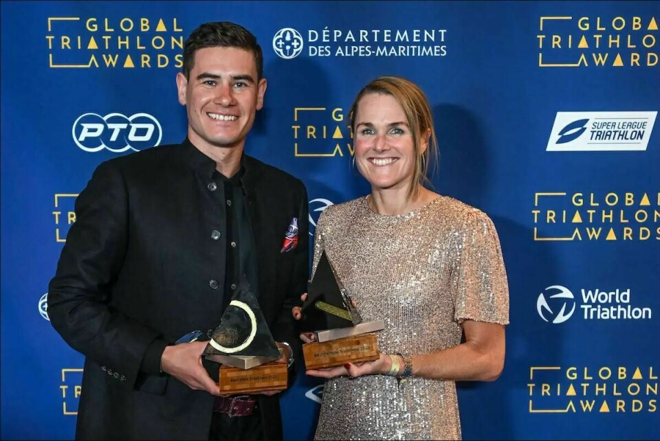 Verdens beste triatleter: Gustav Iden og Flora Duffy. (Foto: superleaguetriathlon.com) Verdens beste triatleter: Gustav Iden og Flora Duffy. (Foto: superleaguetriathlon.com)