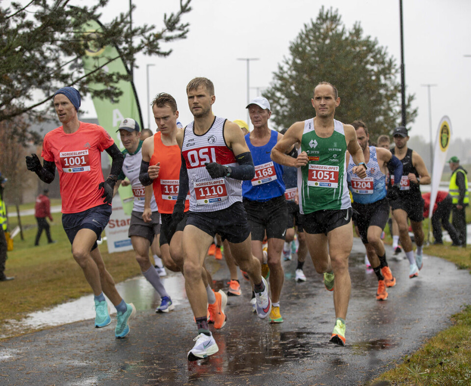 Fyldige felt og gode tider i Norgesløpet på Jessheim 21km-Halvmaratonstart.jpg