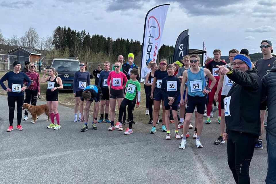 Det nærmer seg start for årets første løp. (Foto: Arrangøren) Det nærmer seg start for årets første løp. (Foto: Arrangøren)