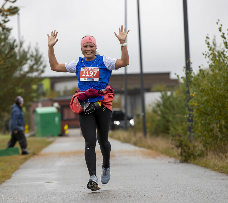 Fyldige felt og gode tider i Norgesløpet på Jessheim 21km-PerlitaGolin-Gotaas.jpg