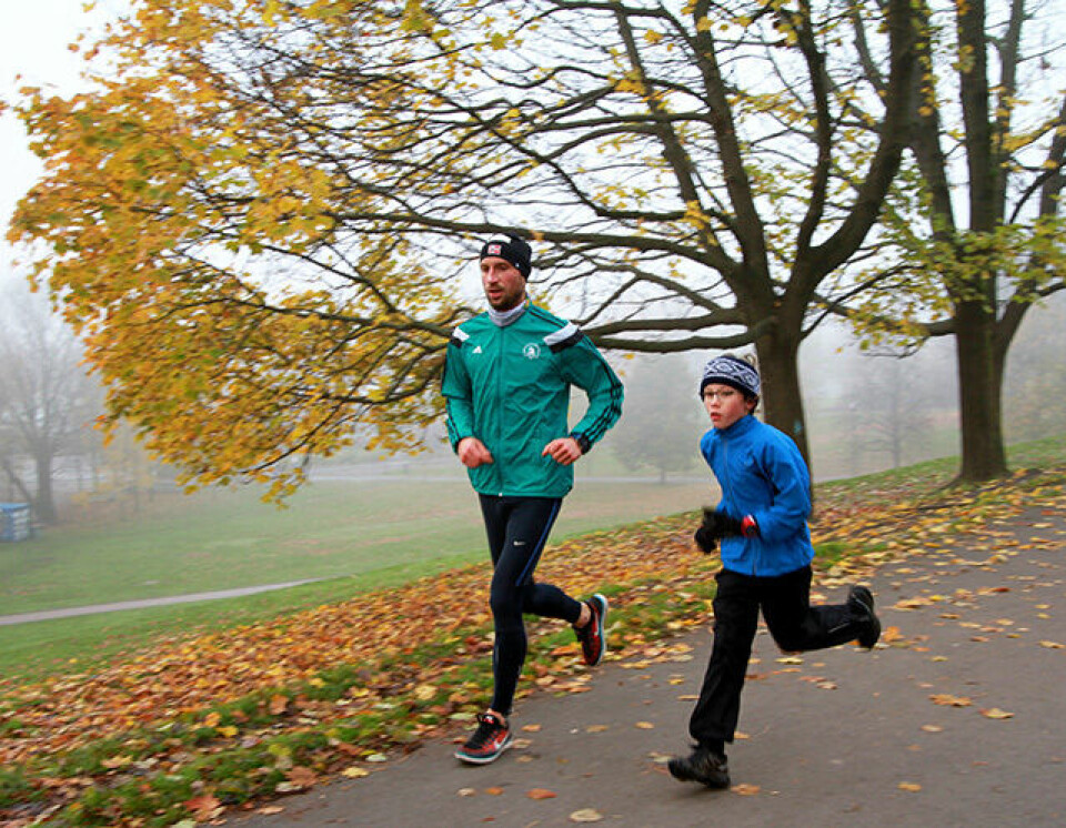 Tåke og løv da 68 løp det #11 Tøyen Parkrun park-run-2017.11.04_IMG_5094.jpg