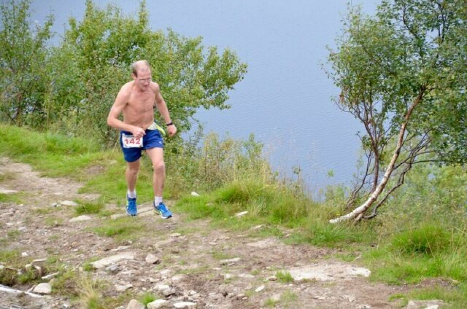 Ny løyperekord av Live Solheimdal i Stornebba Opp Are_Uran