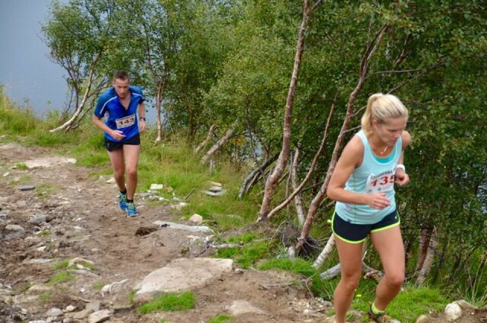 Ny løyperekord av Live Solheimdal i Stornebba Opp Benedikte_Liepelt