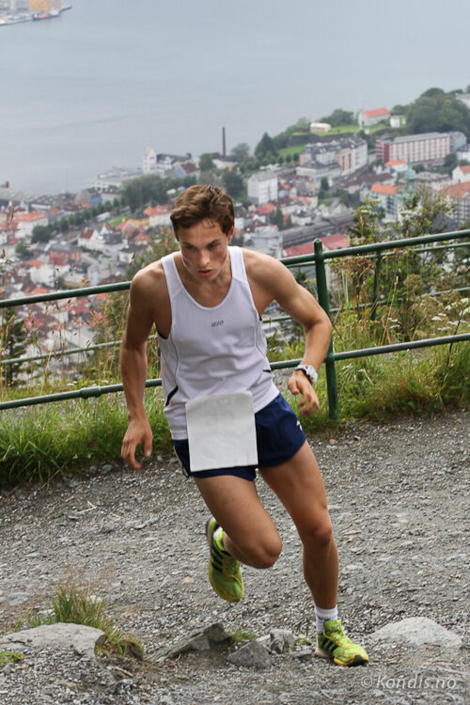 Johan Bugge vant Fløyen Opp