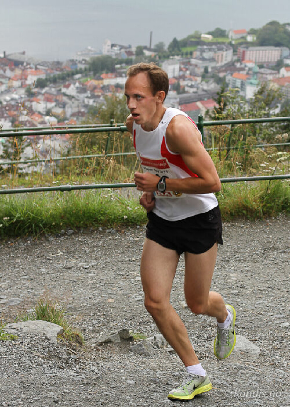 Johan Bugge vant Fløyen Opp