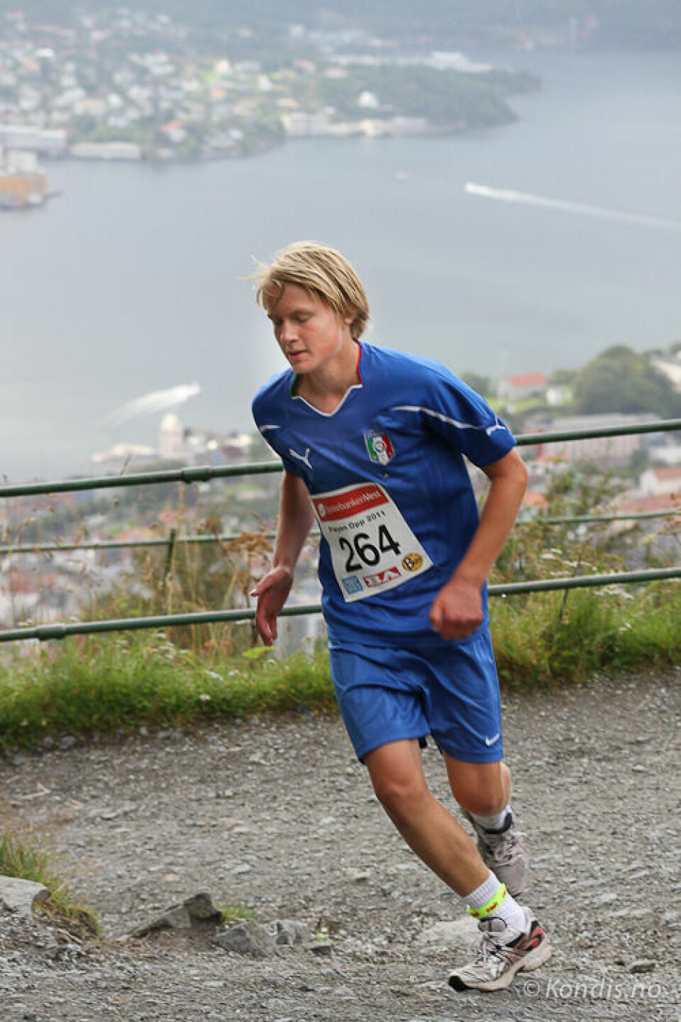 Johan Bugge vant Fløyen Opp