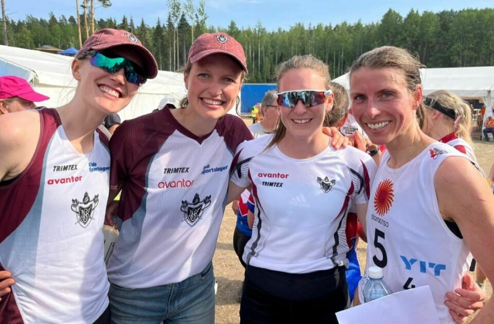 Nydalens damer med 5. plass på Venla Nydalen_venla